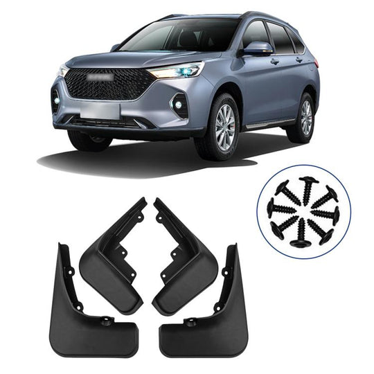 For GreatWall Haval M6 Plus 2021-2023 4pcs/Set Car Wheel Splash Flaps Fender Guard