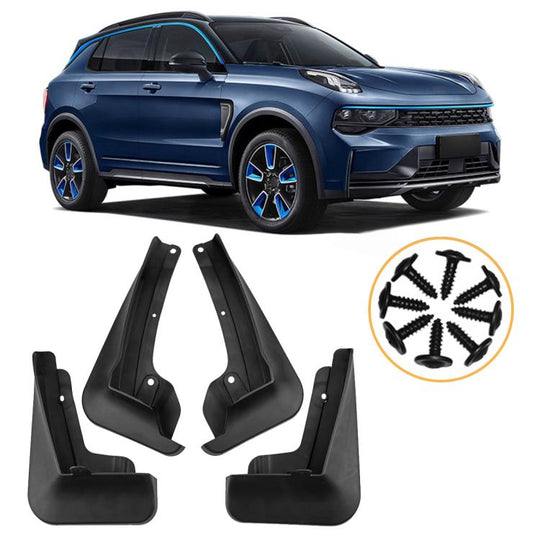 For Geely LYNK & CO 01 2021-2023 4pcs/Set Car Wheel Splash Flaps Fender Guard
