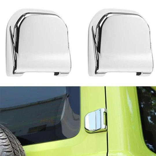 Door Hinges Protective Cover for JIMNY JB64 / JB74(Silver)