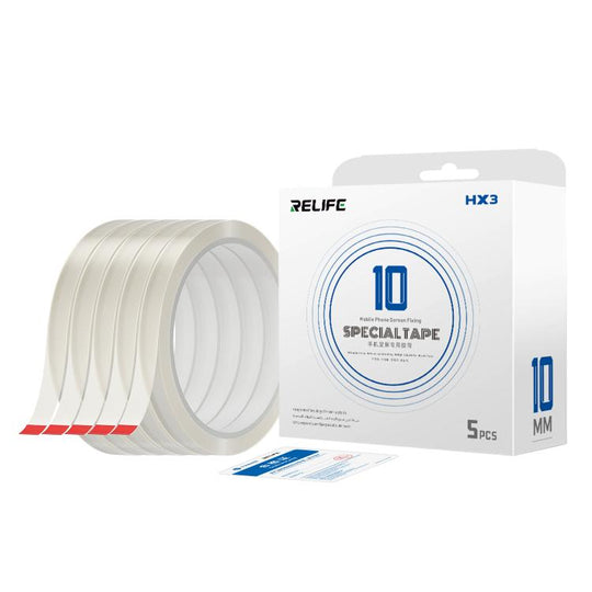 RELIFE HX3 Phone Screen Fixing Tape, Size:10mm x 40m