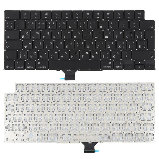 For MacBook A3434 A3426 A3427 A3428 A3429 UK Big Enter Version Keycaps, Language:Russian