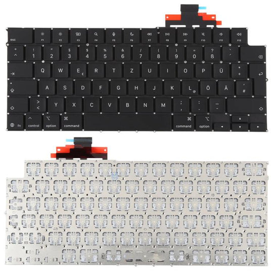 For MacBook A3448 A3449 UK Big Enter Keyboard, Language:German