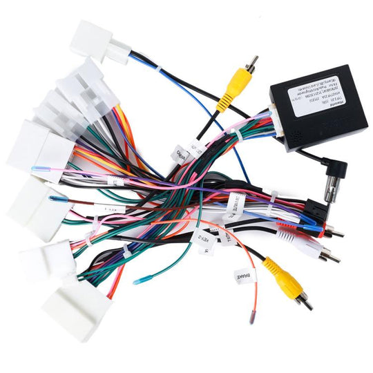 For Toyota Android Phone Large Screen Navigation Universal Power Speaker Cable, Specification:High-Level