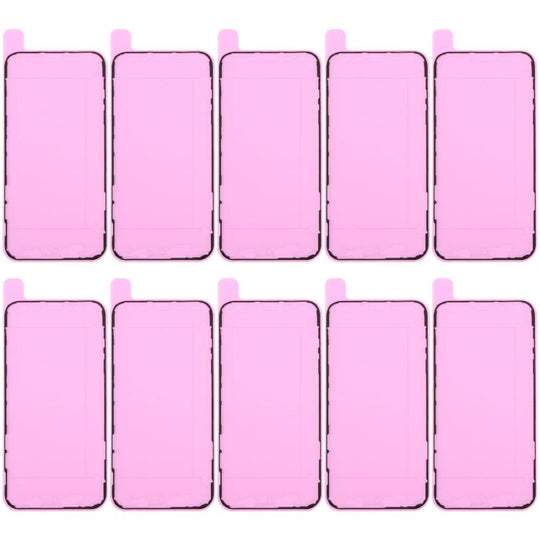 For iPhone 11 10pcs OEM LCD Frame Bezel Waterproof Adhesive Gasket, Airtightness Test Compatible