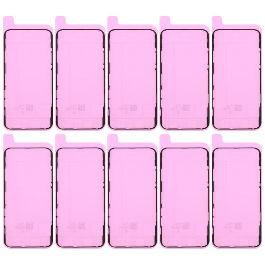 For iPhone 11 Pro 10pcs OEM LCD Frame Bezel Waterproof Adhesive Gasket, Airtightness Test Compatible