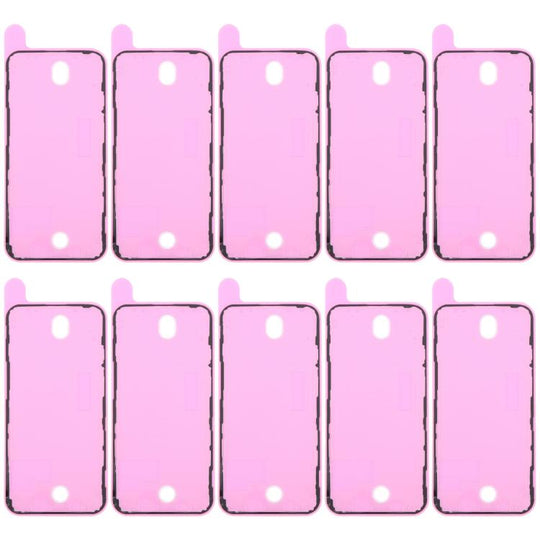 For iPhone 12 Pro 10pcs OEM LCD Frame Bezel Waterproof Adhesive Gasket, Airtightness Test Compatible