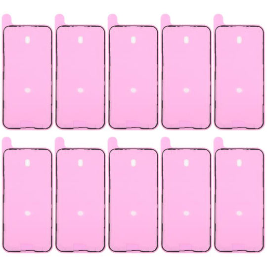 For iPhone 15 Plus 10pcs OEM LCD Frame Bezel Waterproof Adhesive Gasket, Airtightness Test Compatible