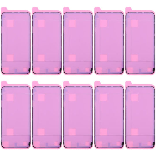 For iPhone X 10pcs OEM LCD Frame Bezel Waterproof Adhesive Gasket, Airtightness Test Compatible