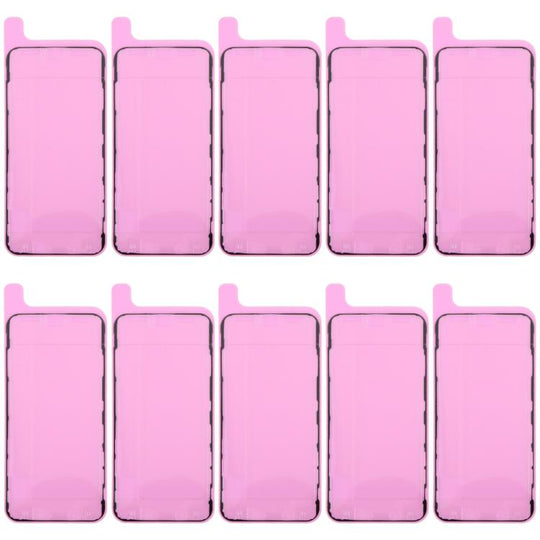 For iPhone XS Max 10pcs OEM LCD Frame Bezel Waterproof Adhesive Gasket, Airtightness Test Compatible