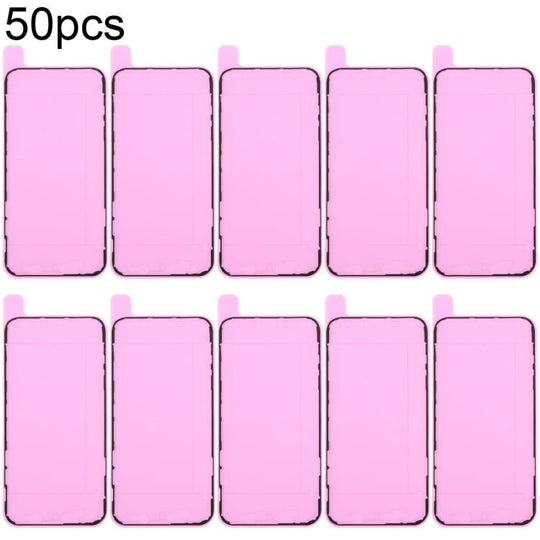 For iPhone 11 50pcs OEM LCD Frame Bezel Waterproof Adhesive Gasket, Airtightness Test Compatible