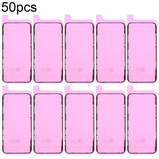 For iPhone 11 Pro 50pcs OEM LCD Frame Bezel Waterproof Adhesive Gasket, Airtightness Test Compatible