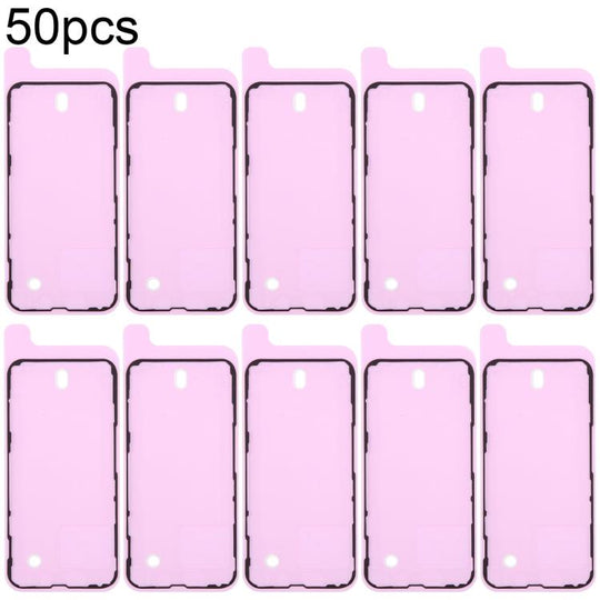 For iPhone 13 mini 50pcs OEM LCD Frame Bezel Waterproof Adhesive Gasket, Airtightness Test Compatible