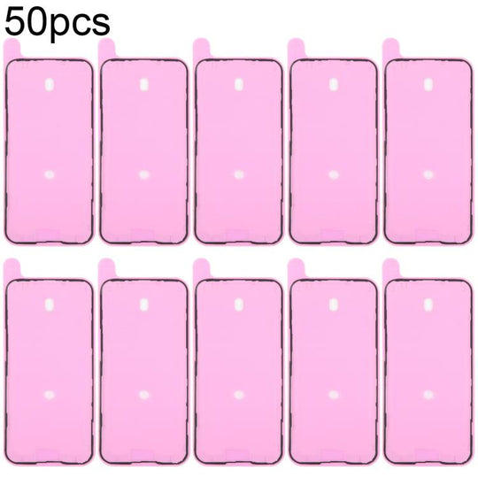 For iPhone 15 Plus 50pcs OEM LCD Frame Bezel Waterproof Adhesive Gasket, Airtightness Test Compatible