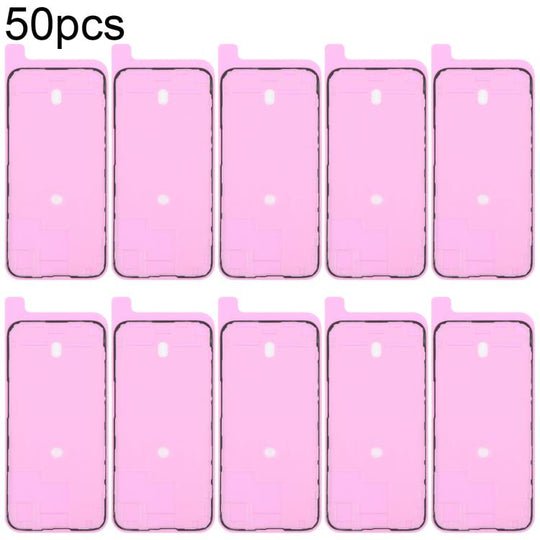 For iPhone 15 Pro Max 50pcs OEM LCD Frame Bezel Waterproof Adhesive Gasket, Airtightness Test Compatible