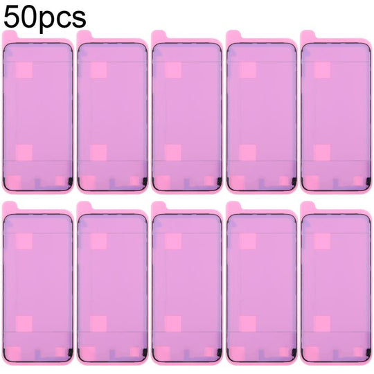 For iPhone X 50pcs OEM LCD Frame Bezel Waterproof Adhesive Gasket, Airtightness Test Compatible