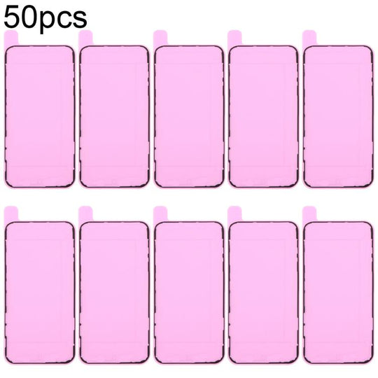 For iPhone XR 50pcs OEM LCD Frame Bezel Waterproof Adhesive Gasket, Airtightness Test Compatible
