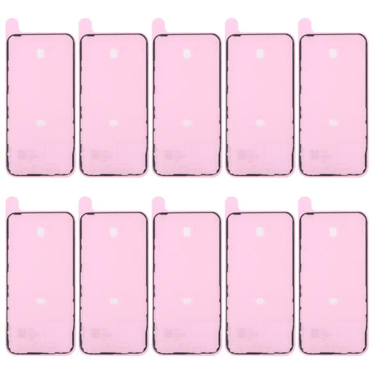 For iPhone 15 Plus 10pcs OEM Back Housing Cover Adhesive, Airtightness Test Compatible