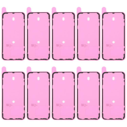 For iPhone 15 Pro Max 10pcs OEM Back Housing Cover Adhesive, Airtightness Test Compatible