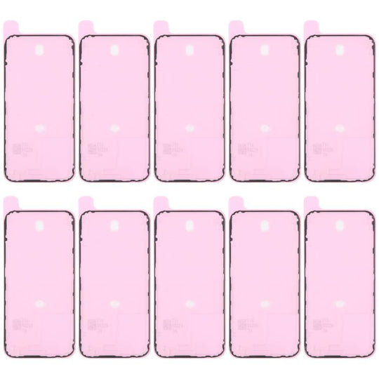 For iPhone 16 10pcs OEM Back Housing Cover Adhesive, Airtightness Test Compatible