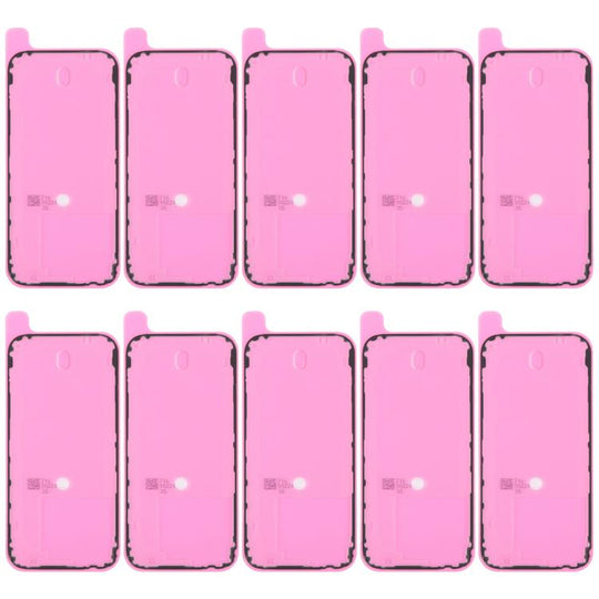 For iPhone 16 Pro 10pcs OEM Back Housing Cover Adhesive, Airtightness Test Compatible