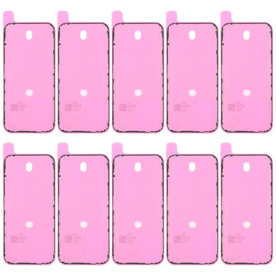 For iPhone 17 10pcs OEM Back Housing Cover Adhesive, Airtightness Test Compatible