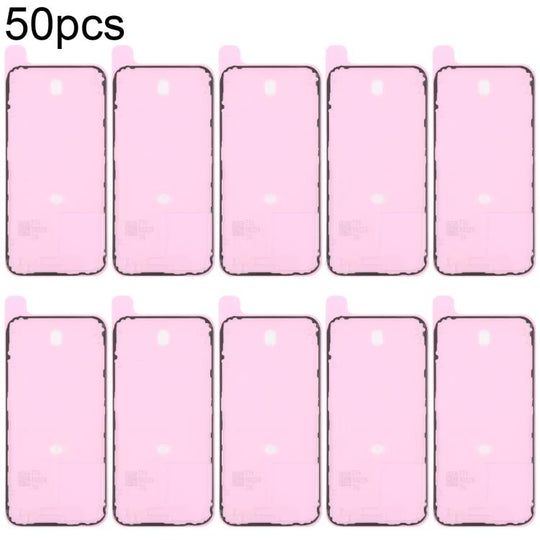 For iPhone 16 50pcs OEM Back Housing Cover Adhesive, Airtightness Test Compatible