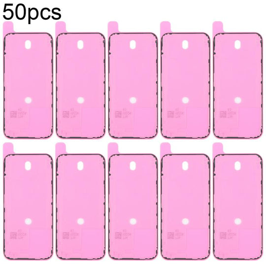 For iPhone 17 50pcs OEM Back Housing Cover Adhesive, Airtightness Test Compatible