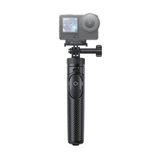 Yesido SF37 Portable 2 in 1 Magnetic Quick Release Selfie Stick DJ(Black)