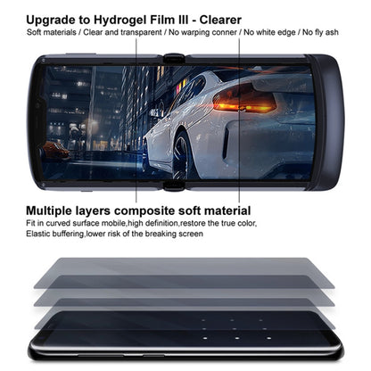 For Motorola Razr 5G IMAK Hydrogel Film III Full Coverage Screen + Back Cover Protector - Others by imak | Online Shopping UK | buy2fix