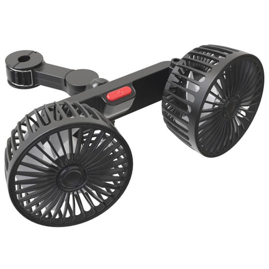 SUITU Car Rear Seats Dual-head USB Electric Cooling Fan, Type:Seat-back Fan