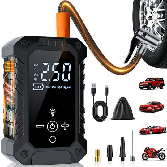 SUITU ZY-003B Car Wireless Tire Inflatable Pump Electric Air Tire Inflator(Black)