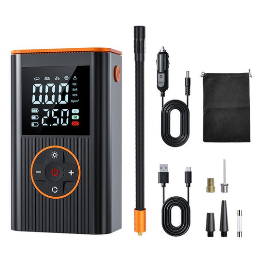 SUITU ST-5552 Car Digital Display Wireless Tire Inflatable Pump Electric Air Tire Inflator, Type:USB+DC