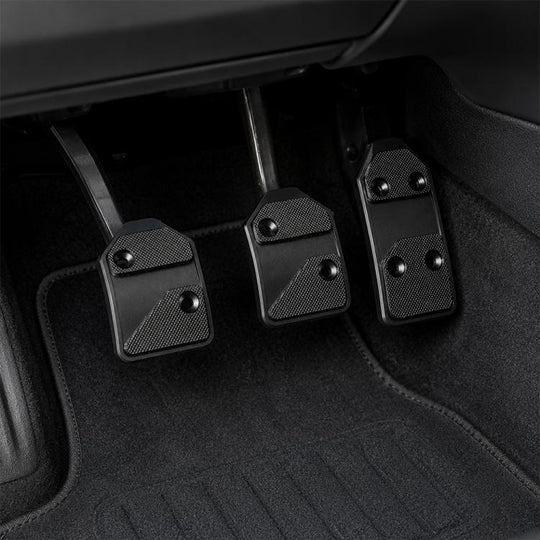 3 PCS/Set CAM-049 Aluminum Pedal Covers For Polaris Slingshot 2017+(Black)