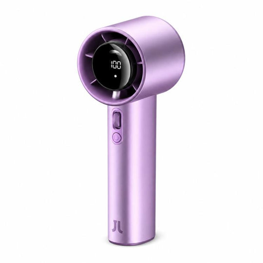 JisuLife Pro1S High-Speed Turbo Handheld Fan with Long Battery Life, Battery Capacity:5000mAh(Purple)