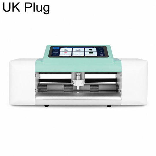 ZWX C5 Pro Smart Film Cutting Machine Automatic Screen Protector Cutting Machine for Hydrogel Explosion-Proof Films(UK Plug)