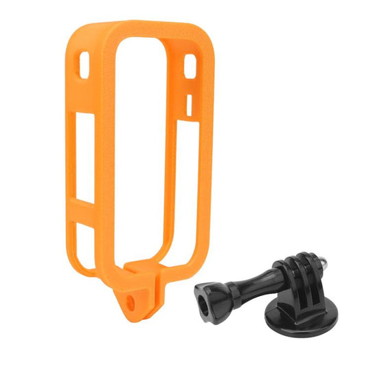For Insta360 X6 Camera Protective Frame with 1/4 Screw Mount(Vertical Frame Orange)