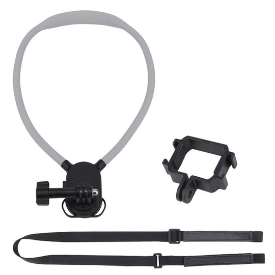For DJI Osmo Pocket 4P / 4 / 3 Lazy Neck Bracket POV View Mount(Neck Mount & Bandage Set)