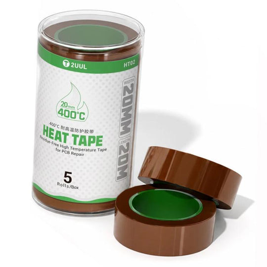 2UUL 400°C High Temperature Resistant Protective Tape, Specification:5mm