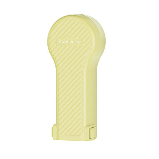 For DJI Osmo Pocket 4 / 3 Sunnylife Bulb-Shaped Shock-proof Protective Cover with Filter Box(Creamy Yellow)