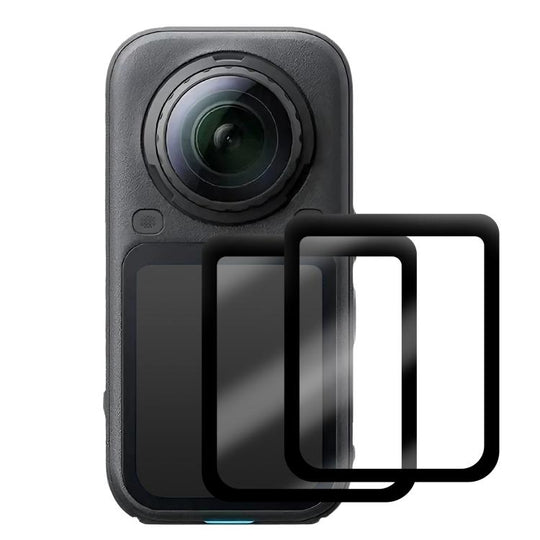 For Insta360 X6 Sunnylife Screen Protector Tempered Glass Film(2 Set)