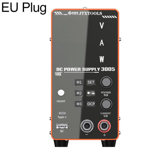 JTX-3005 Multiple Protections 4-Digit Display Adjustable DC Power Supply, Plug:EU Plug