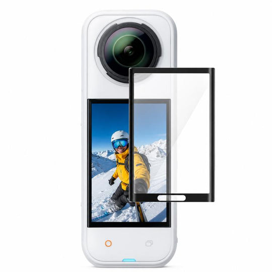 5 PCS/Pack Curved Surface Hot Bending Full Glue Lens Film Camera Accessories for Insta 360 X6