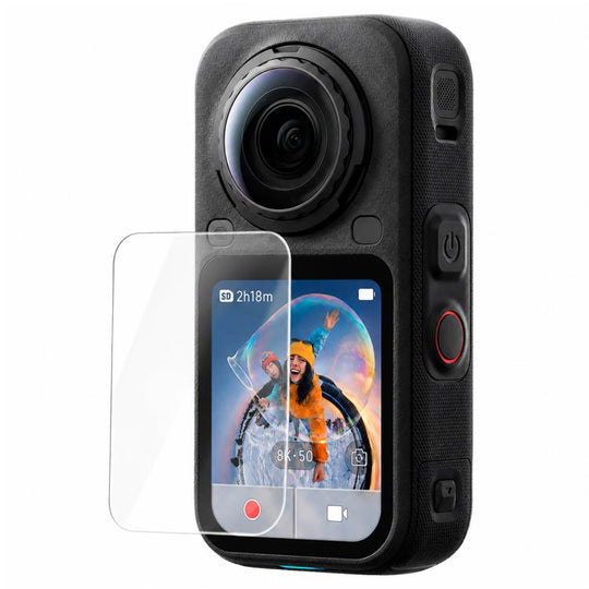 For Insta 360 X5 / X4 10 PCS/Box Full-coverage Action Camera High-definition Screen Protector(Tempered Glass Film)