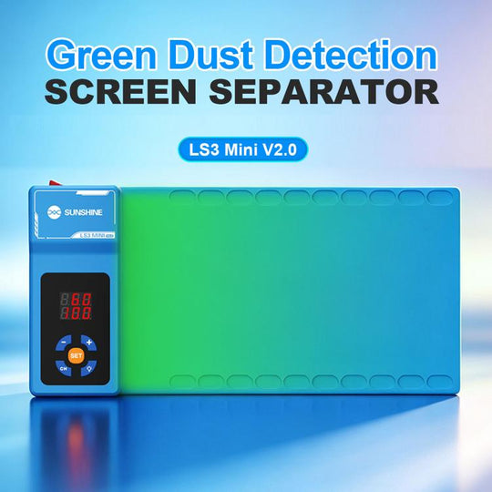 SUNSHINE LS3 Mini V2.0 10.5-inch LCD Screen Remover Heating Separator Pad with Green Dust Detection, Plug:US Plug