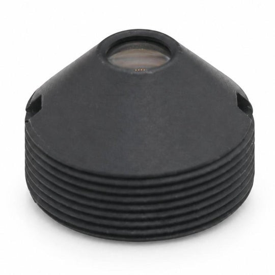 8mm Pointed Lens, Compatible with 1/2.7 Chip Industrial Inspection Skin Scanning Facial Recognition Access Control Equipment(Black)