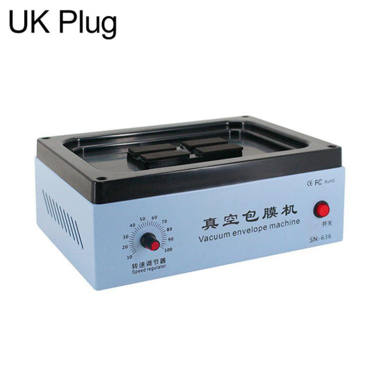 Universal Vacuum Wrapping & Skin Application Machine for Smartphones, Plug:UK Plug(Host)