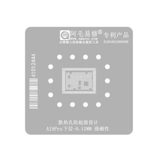 AMAOE Tin Plating Tool, Model:A19 Pro Lower Half-Engraving