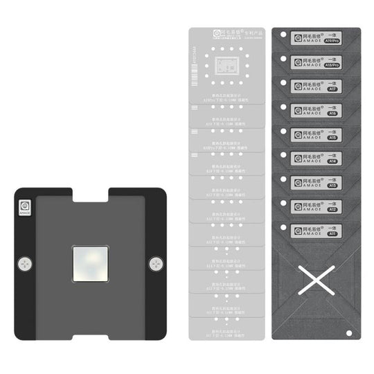AMAOE Tin Plating Tool, Model:X-17 CPU Set Half-Cut