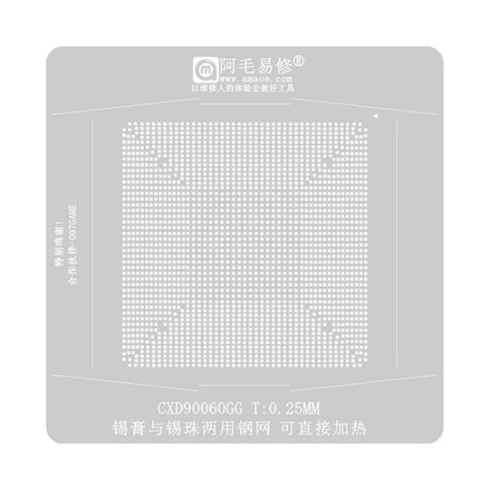 AMAOE Soldering Tool, Model:CXD90060GG Stencil