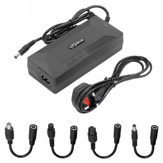 LYCDQ026 Electric Scooter 4 in 1 42V/2A Charger For Xiaomi M365 Series/Ninebot ES Series, Plug:UK Plug